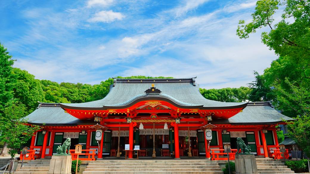 縁結びで有名な「生田神社」 / 2