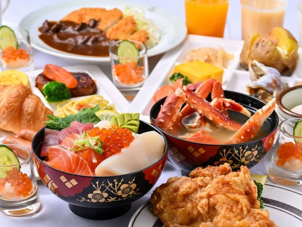 朝食ビュッフェ