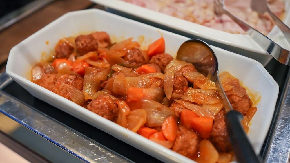 朝食ビュッフェ