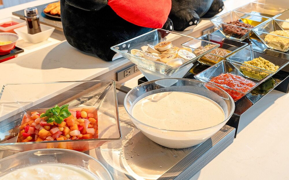 朝食ビュッフェ