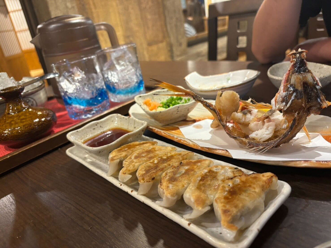 琉球グラスで飲む泡盛は最高でした。 / 1