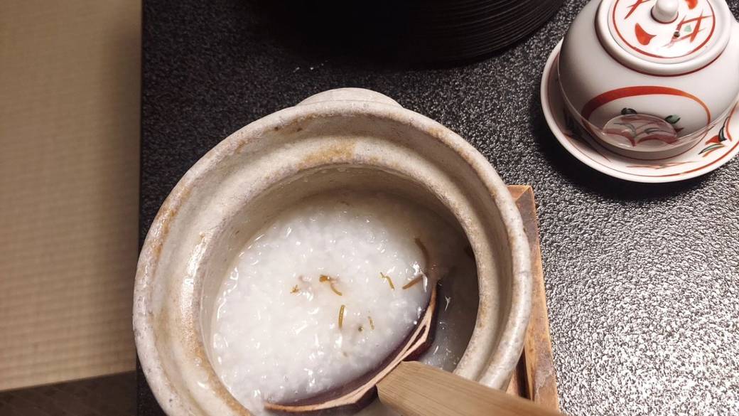 朝食のおかゆ / 3