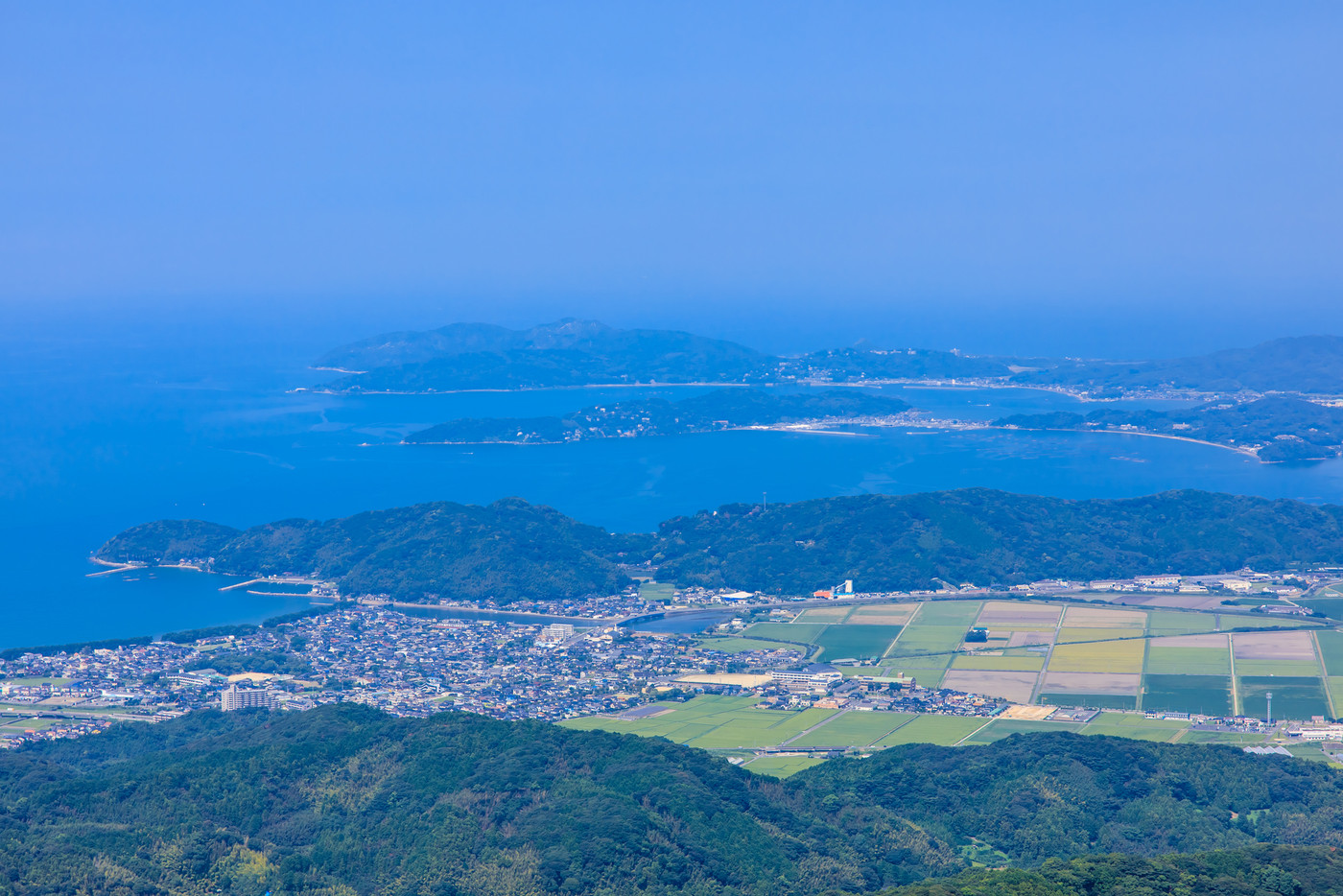 いきさん展望台からの眺め 【福岡県糸島市】