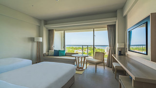 クラシック ルーム シングルベッド 2 台 オーシャンビュー (Ocean Wing)