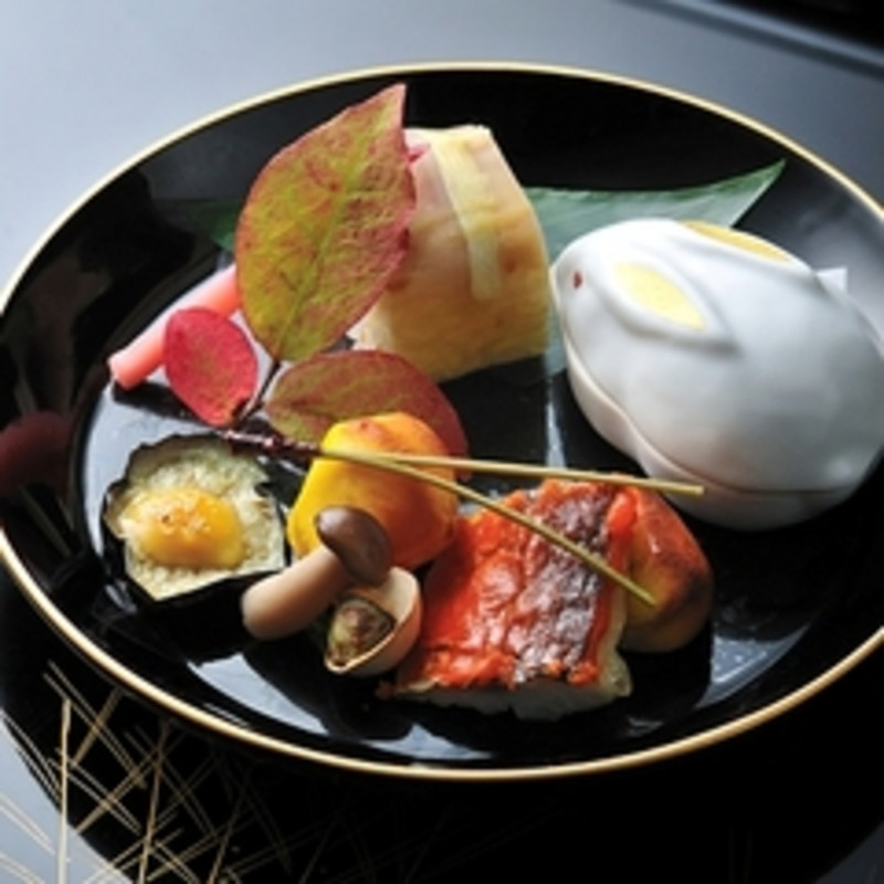 菊之湯会席プラン 秋の一例 前菜