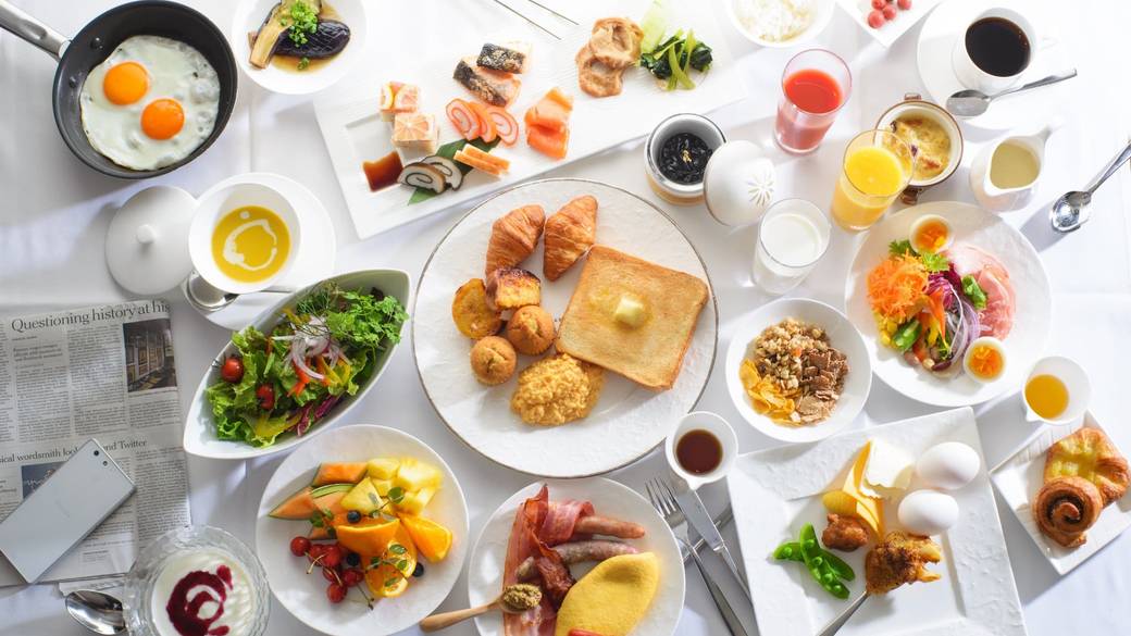 朝食ビュッフェ① / 2