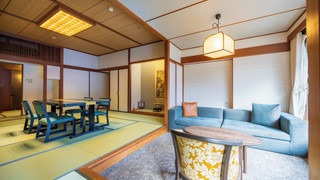 [喜咲] 川側 かけ流し露天風呂付和室 広々12.5帖 (48平米)