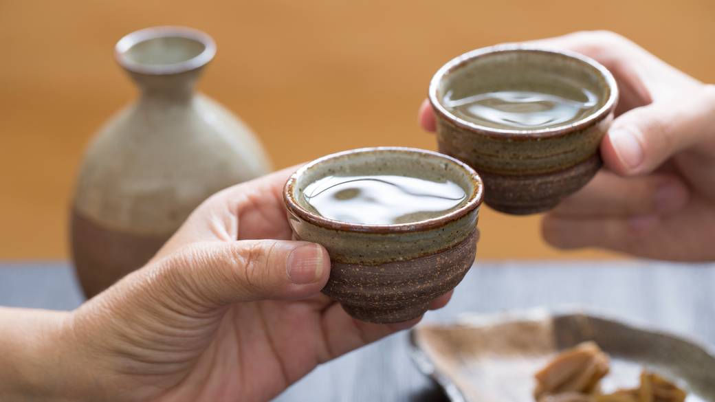 夕食 日本酒のイメージ / 1