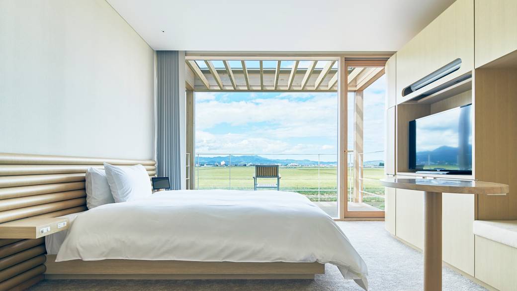 田園ビューテラス付ダブルルーム / 1