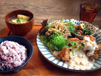 「ナナツモリ」料理 501664 «2015年1月»チキン南蛮プレート980円