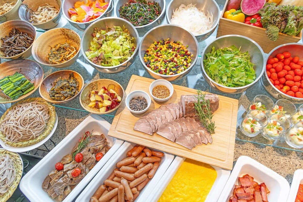 朝食ビュッフェ