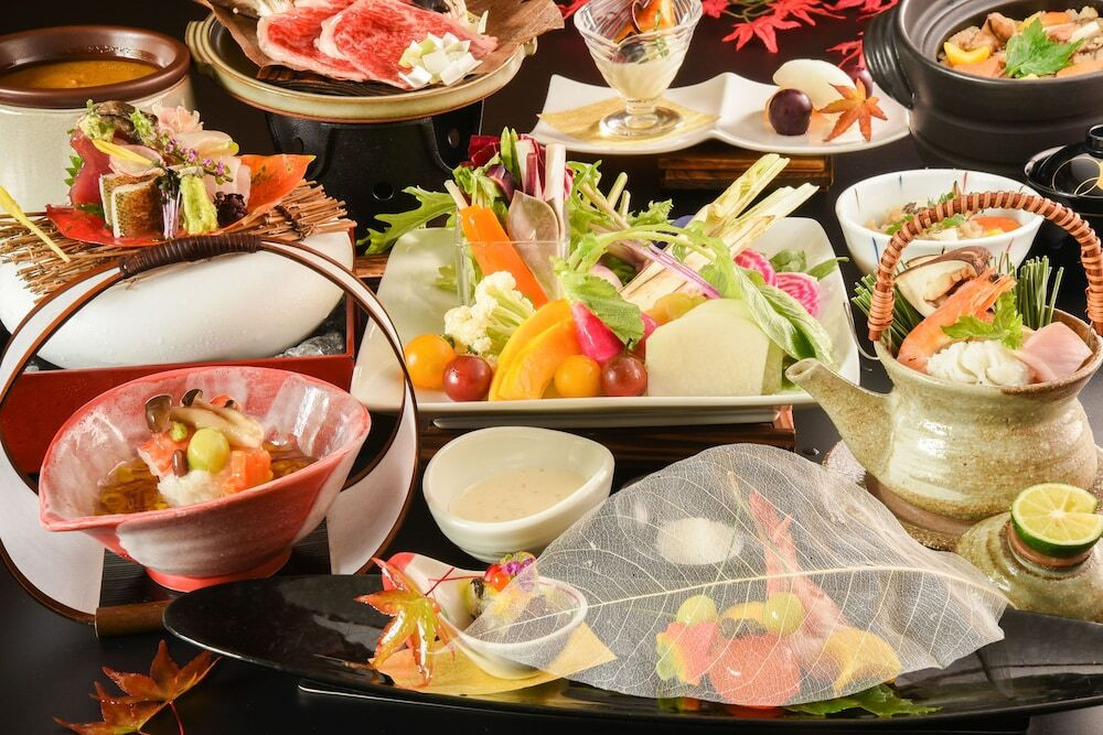 ジャズを聴きながら、季節の野菜や魚介類を使った会席料理を3541862