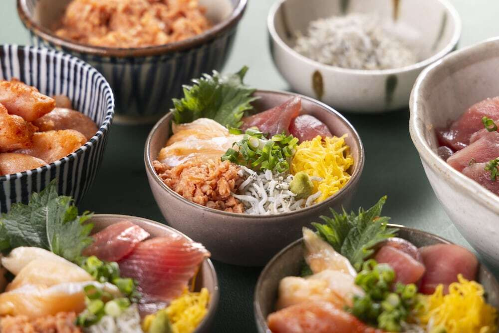 朝食ビュッフェ