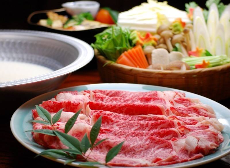 夕食／しゃぶしゃぶコース一例 / 2