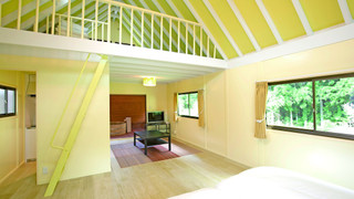 癒し風呂付コテージ タイプD (210) 檜風呂付