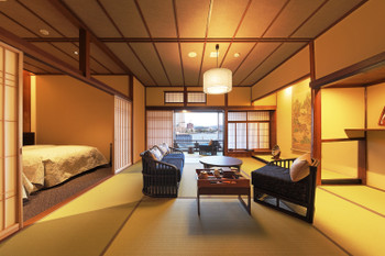 Stay at an inn where you can enjoy the best skin-beautifying hot springs and beautiful scenery in Sanin 3524942