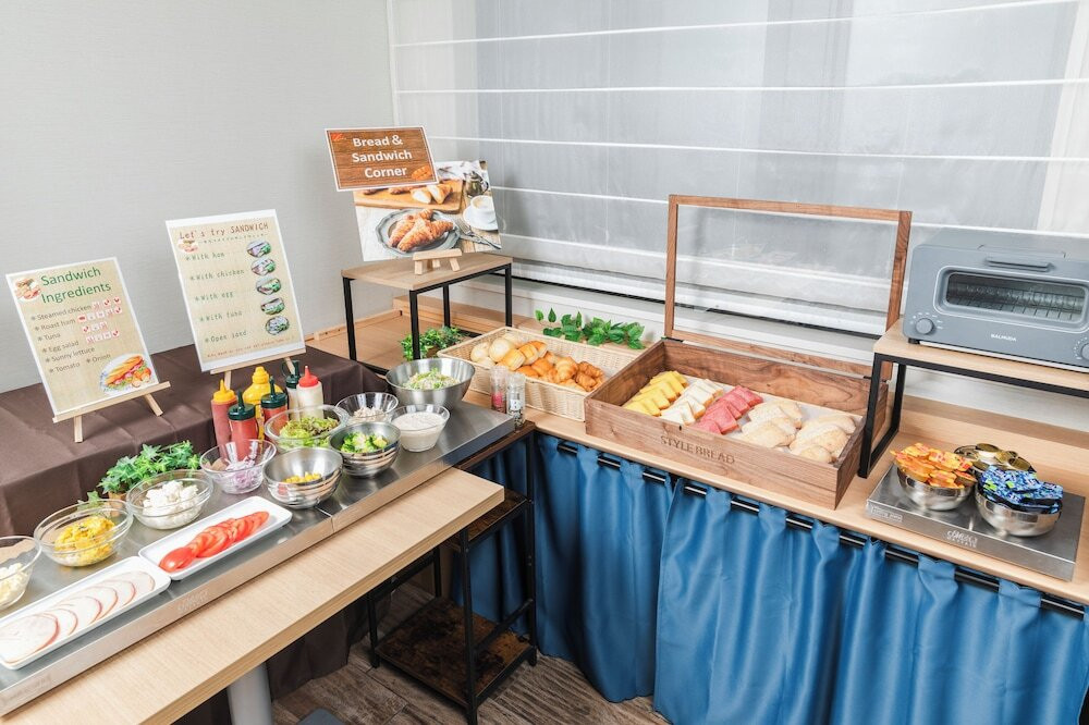 朝食ビュッフェ