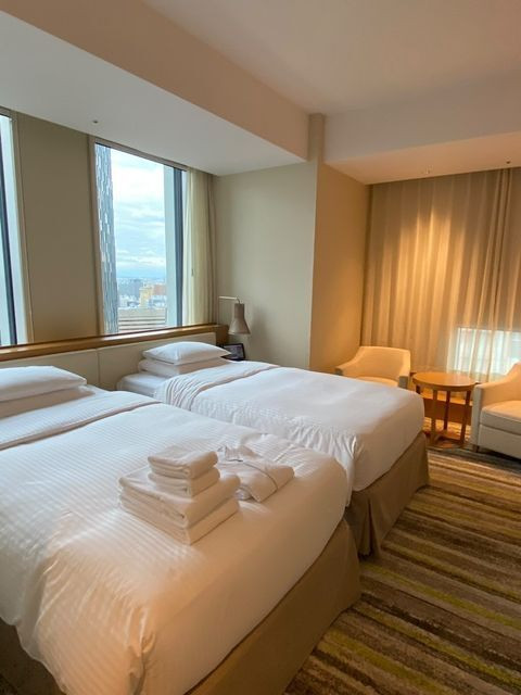 お部屋のテレビにNintendo Switchをつなげることができたので、子供たちはゲームを楽しみ、私はしばし休憩…。