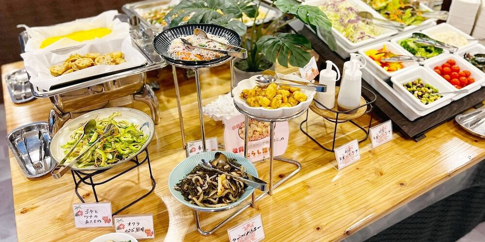 朝食ビュッフェ