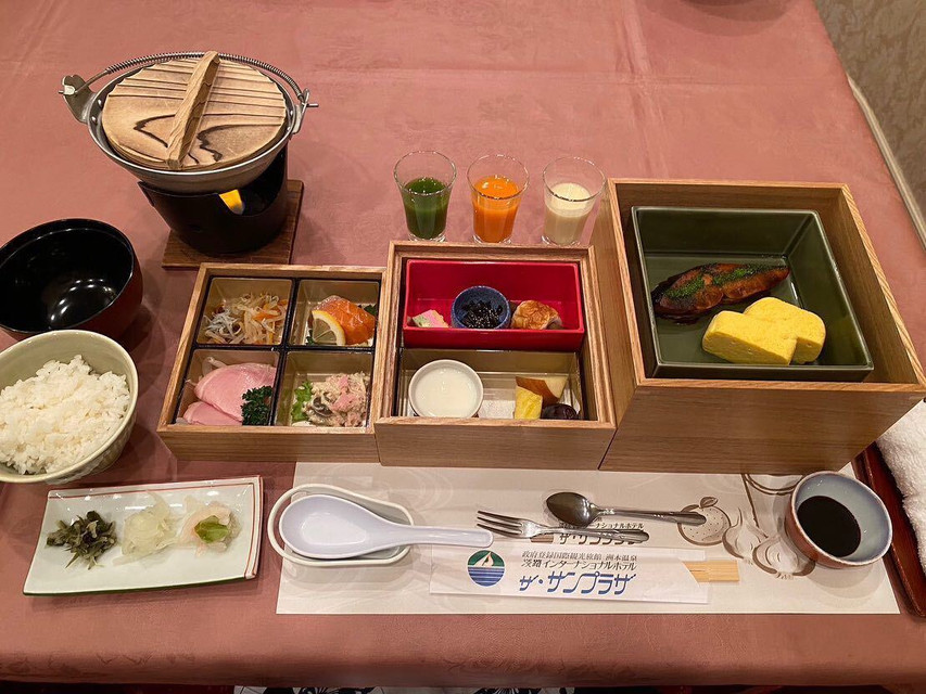 玉手箱朝食の一例