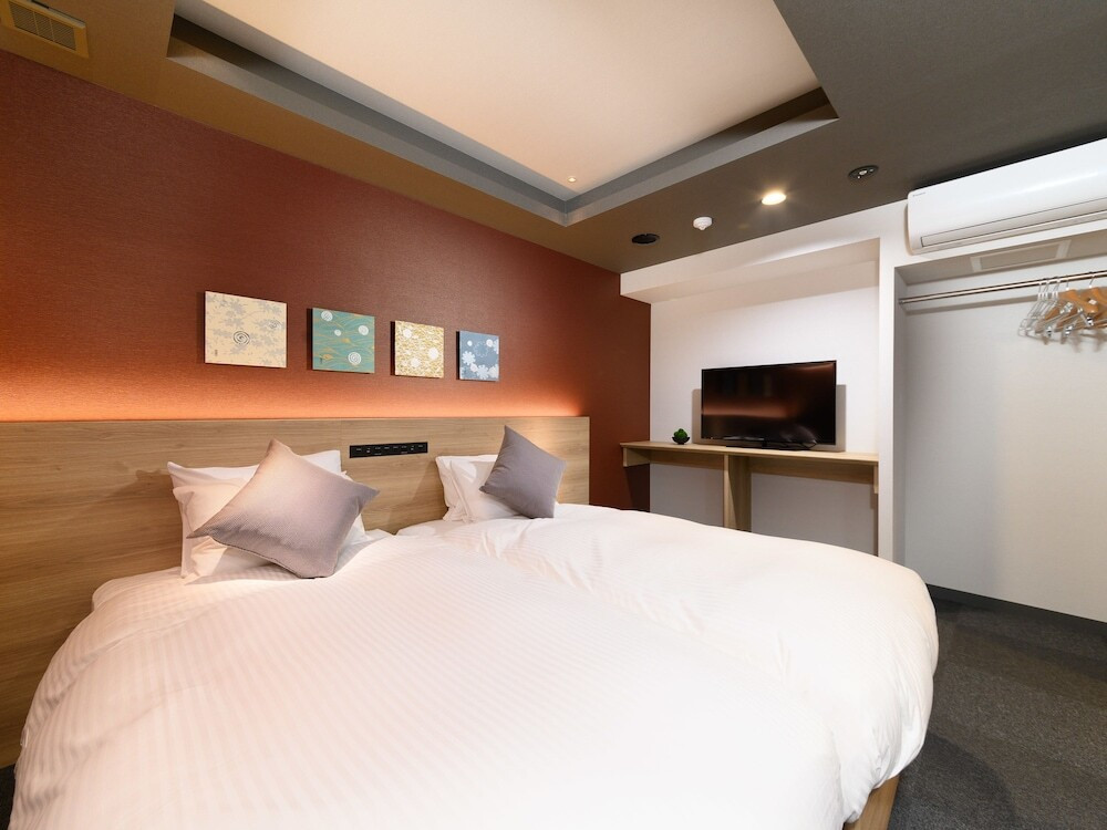 客室ツインベッド