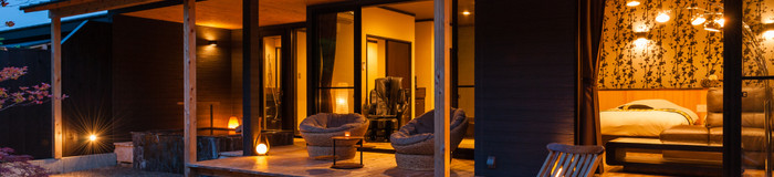 【関東】カップルにおすすめの離れの宿10選|誰にも会わないおこもり時間を♡