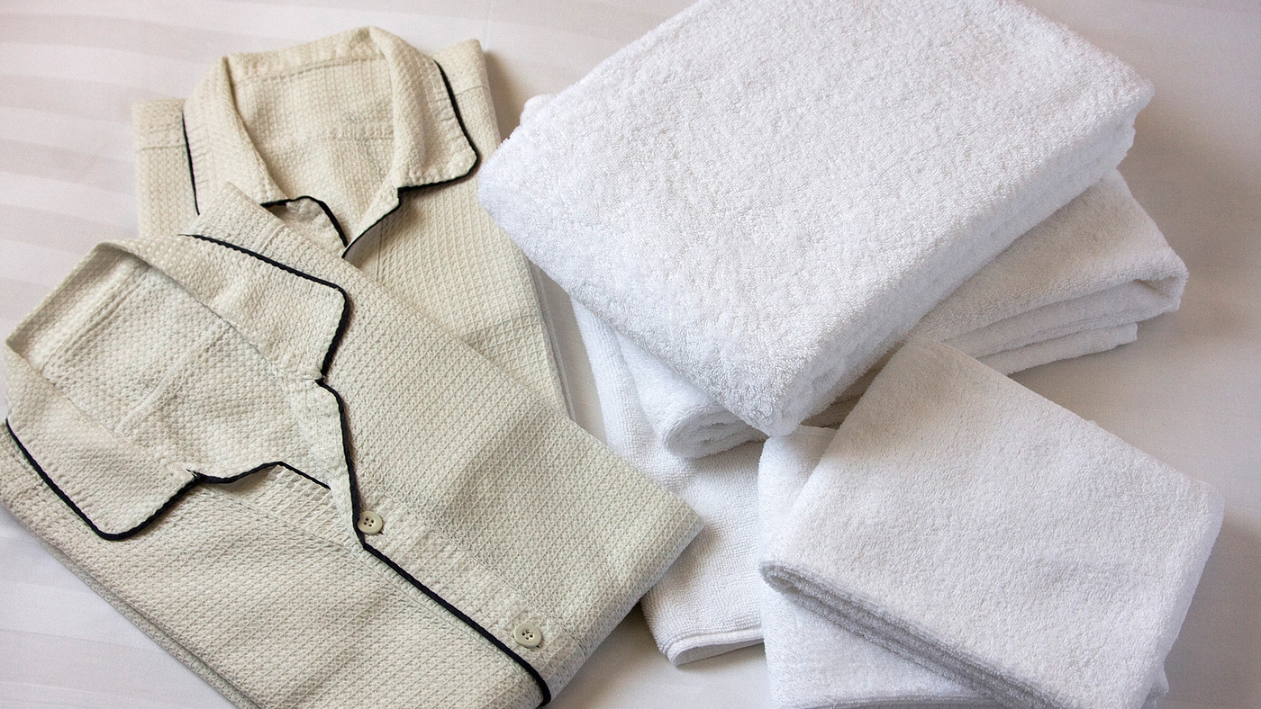 ふわふわ素材のタオルやガウンで、敏感肌でも安心4235575