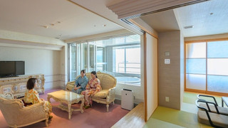 [デラックス] ジャグジー風呂付き和洋室　禁煙