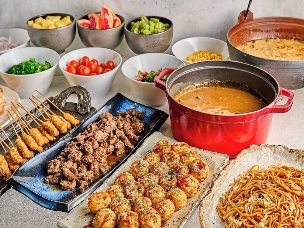 大阪グルメも味わえる約40種類のビュッフェ4290129