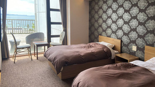 [禁煙] スーペリア和洋室ツイン 内風呂なし