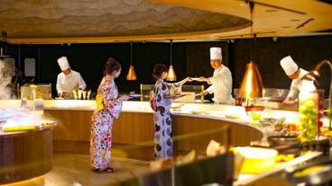 レストランのライブキッチン / 6