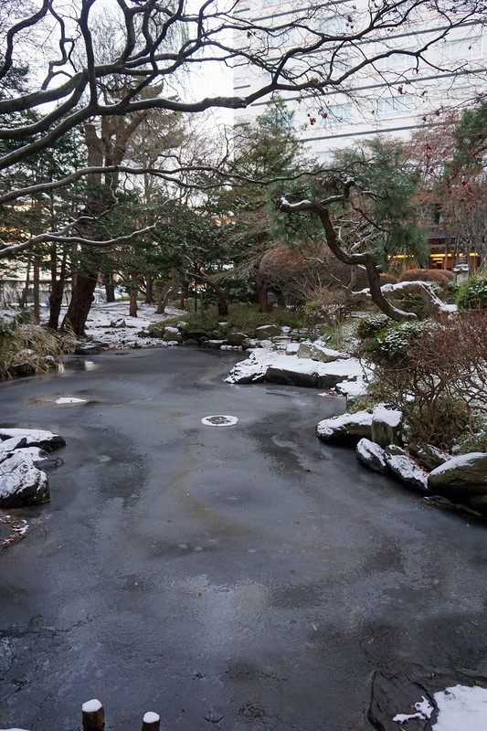 由緒ある日本庭園