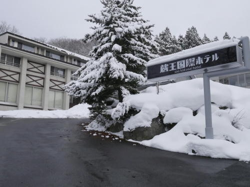 冬の外観