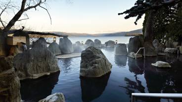 姉妹館「あかん遊久の里鶴雅」大浴場② / 5