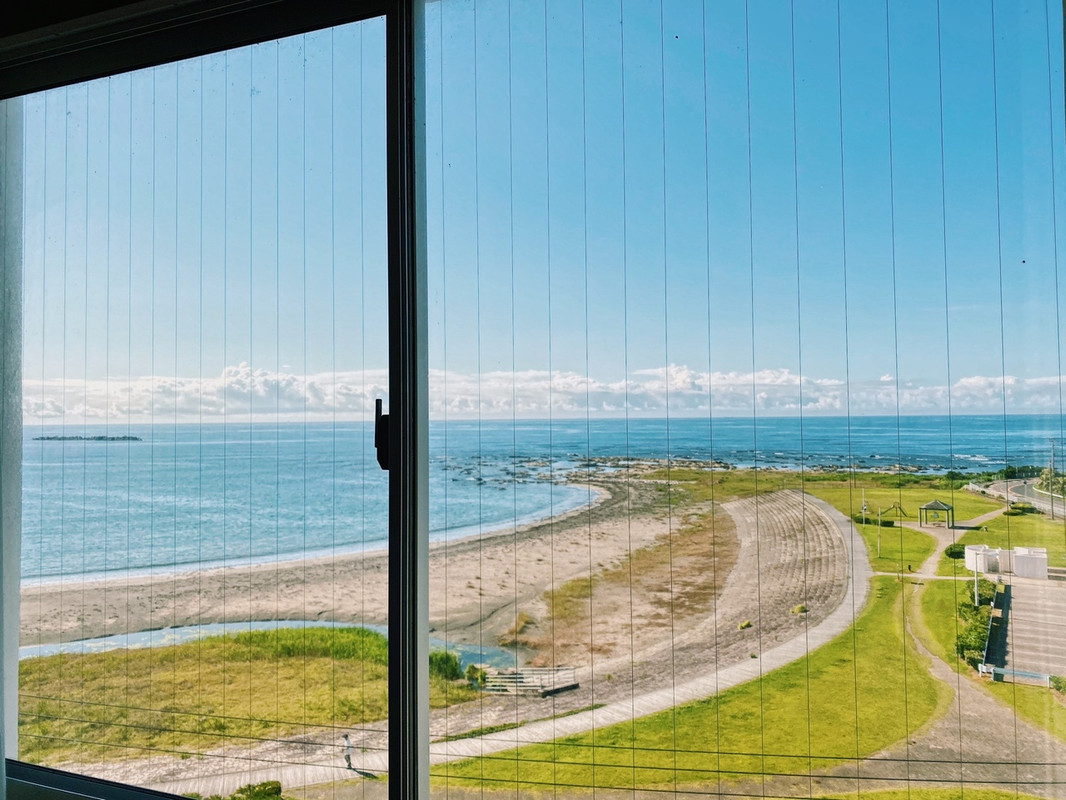 宿泊したお部屋からの景色です。