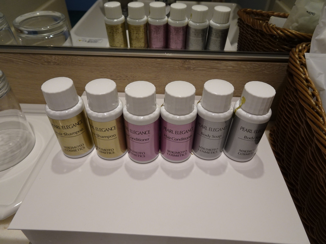 アメニティはMIKIMOTOです