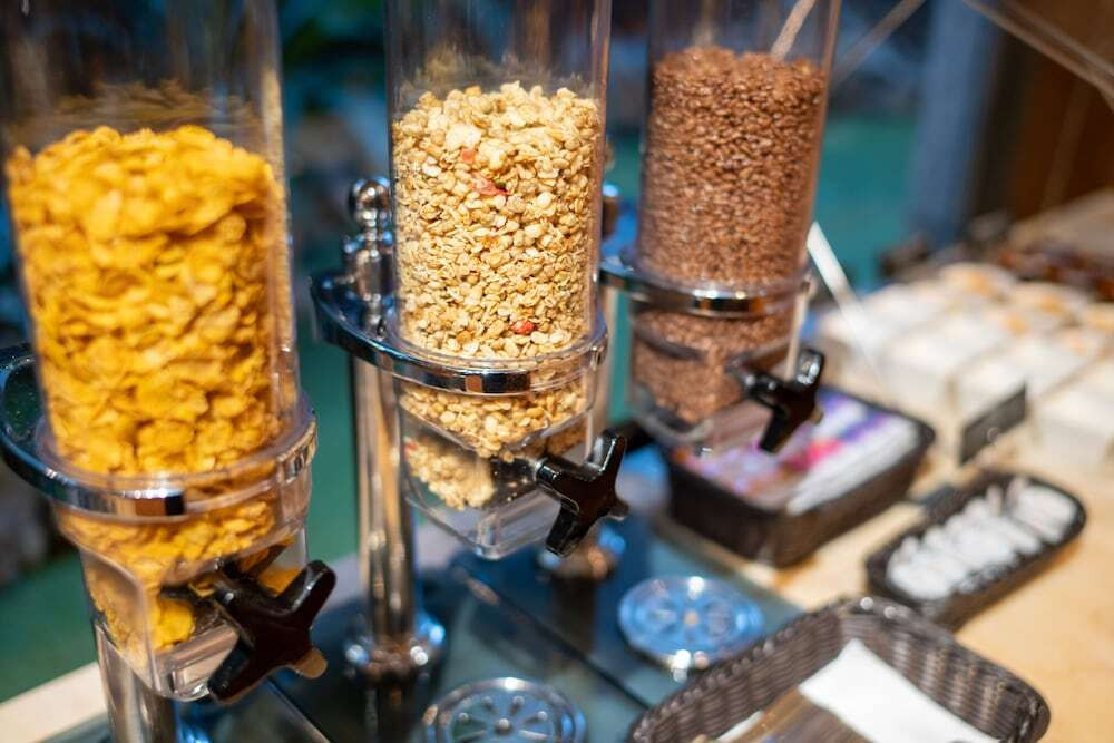 朝食ビュッフェ