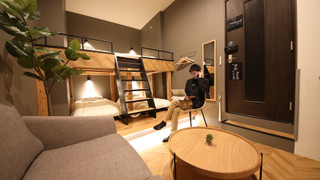 コンフォート 4 人部屋 シングルベッド2台 ダブルベッド1台 禁煙