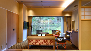 露天風呂付ゆったり和洋室 - ツイン - 禁煙