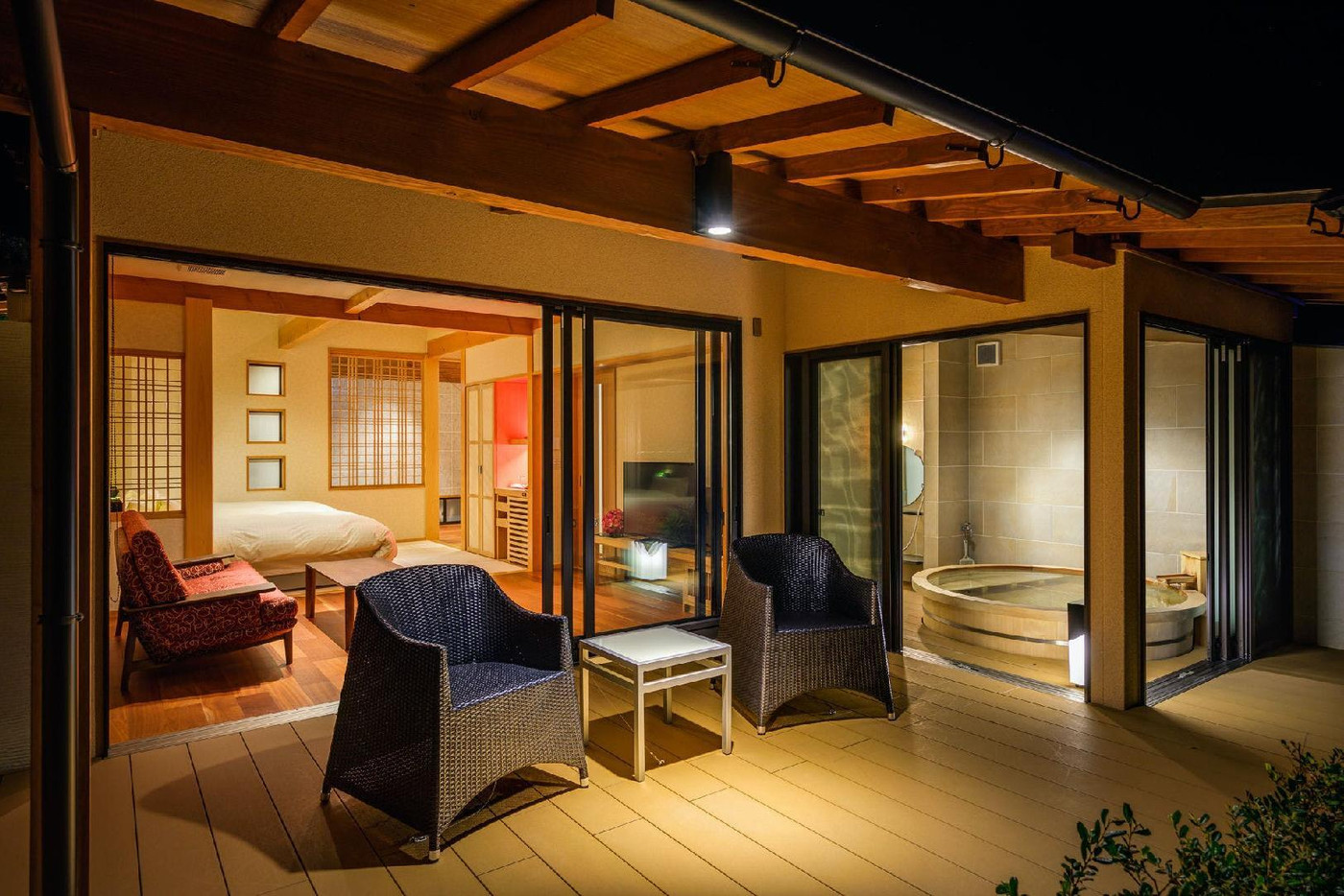 全室露天風呂付き客室！富士山ビューのテラスで温泉を堪能4375531