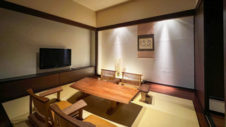 露天風呂付特別室（レストランでの会席料理の夕食込）