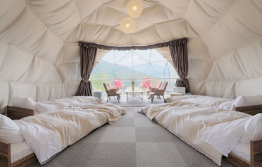 [Completed] [Nationwide] Experience a somewhat mysterious glamping experience in a dome-shaped tent ♡ 11 recommended choices