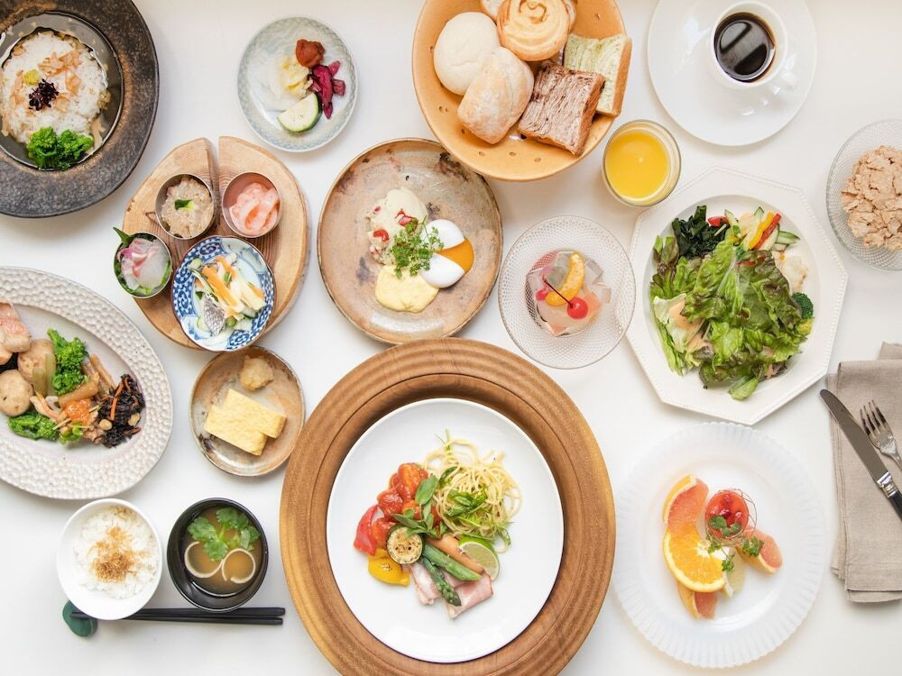 朝食ビュッフェ