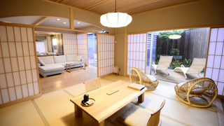 「仗」和室10帖+洋室+足湯＋温泉露天風呂付