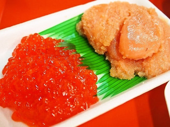 「魚菜小売市場」 料理 77302542 筋子 ＆ タラコ