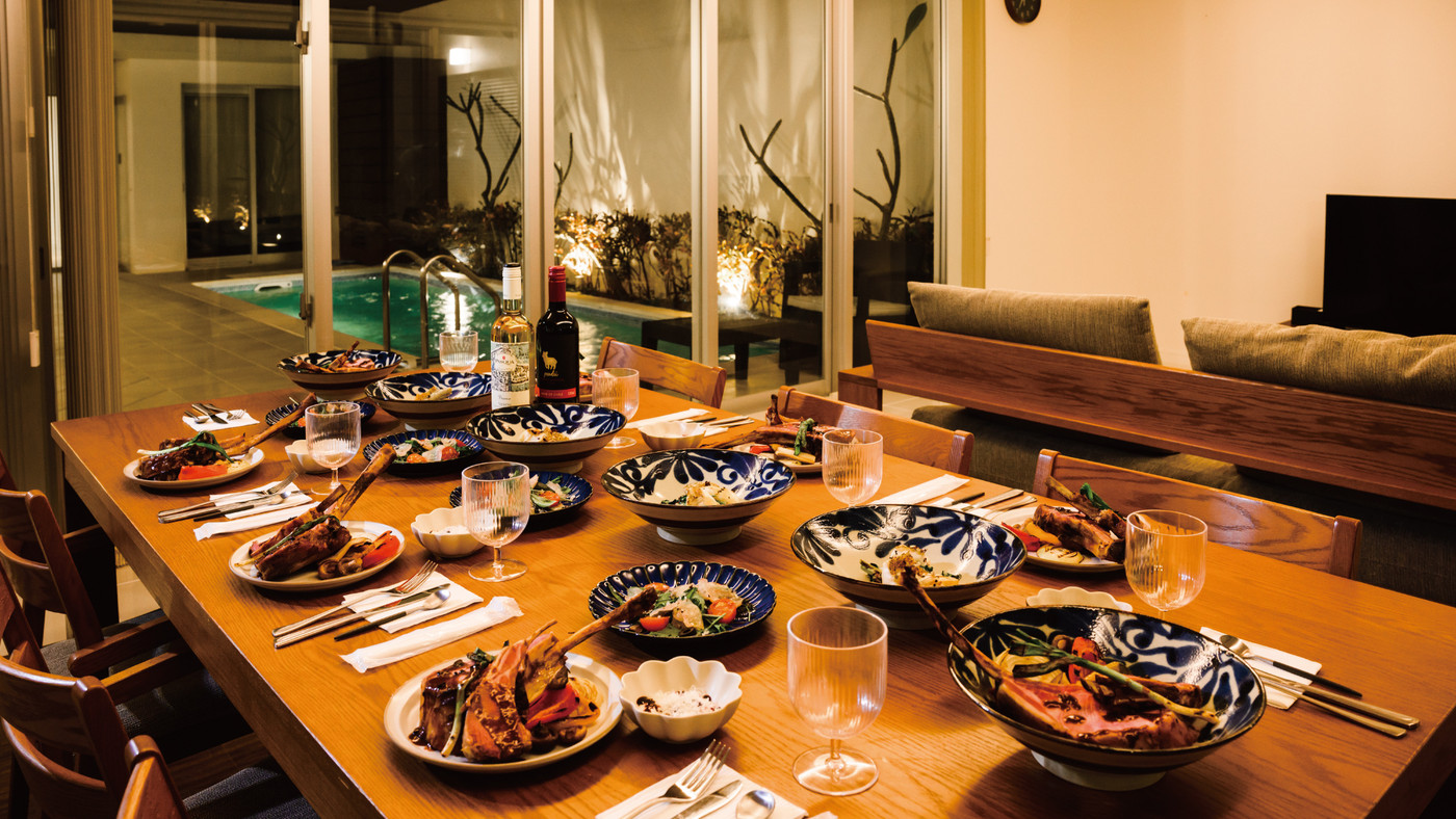 プライベートプールに大興奮！バス・トイレ2つで快適性◎4069008