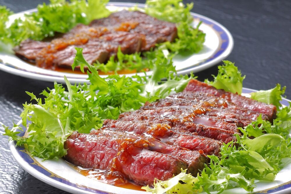 夕食 バイキング ステーキ