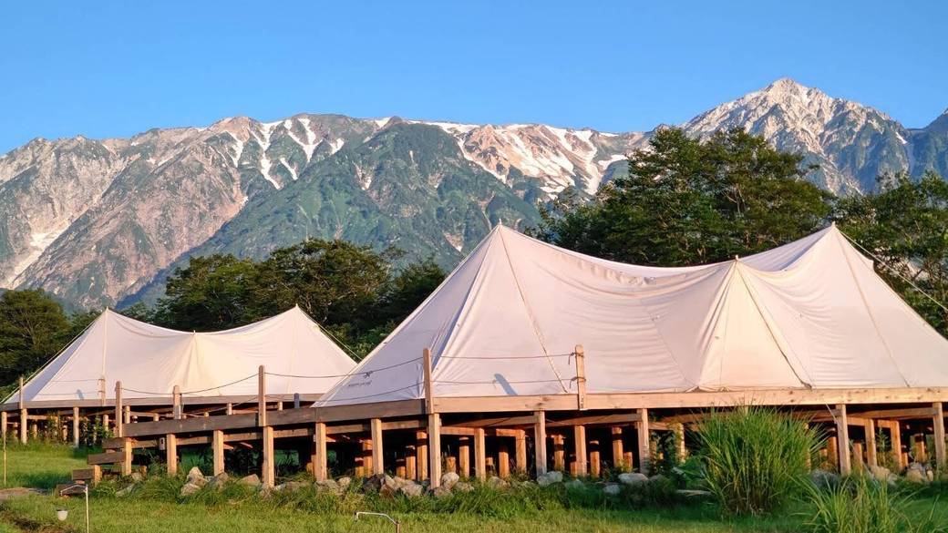 テントから見える風景 / 3