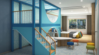 (ペット同伴不可)リニューアル キッズルーム 2F 禁煙 (3歳以下のお子様は添い寝となり無料の為, 検索時の予約人数に含めないで下さい)