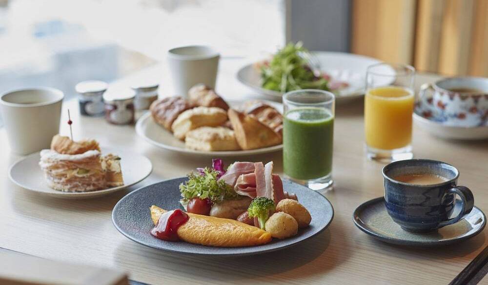 朝食ブッフェで
朝から贅沢気分 / 1